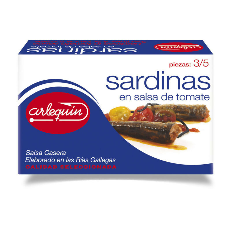 Tomato Sardines 125 gr Arlequin